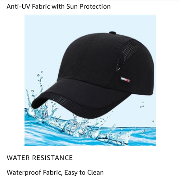 2/$10 Dark Gray Quick Drying Cap - Picture 3 of 3